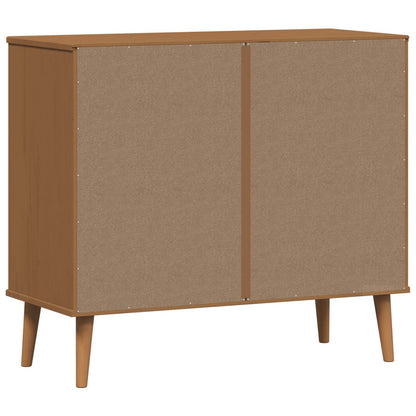 Sideboard MOLDE Caramel 90 x 40 x 80 cm