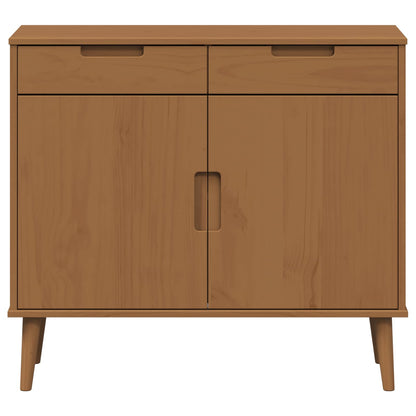 Sideboard MOLDE Caramel 90 x 40 x 80 cm