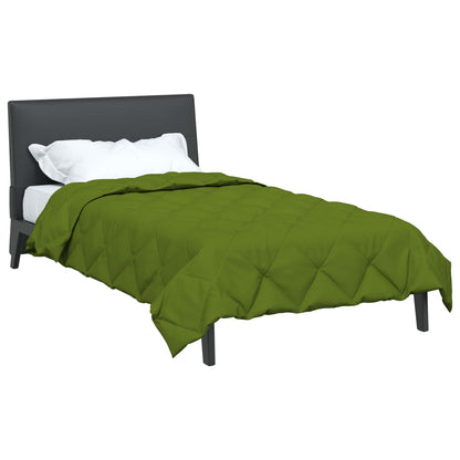 Summer Duvet Green 220 x 140 cm Microfiber