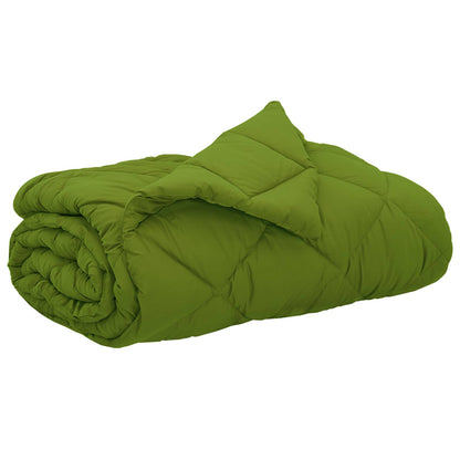 Summer Duvet Green 240 x 260 cm Microfiber