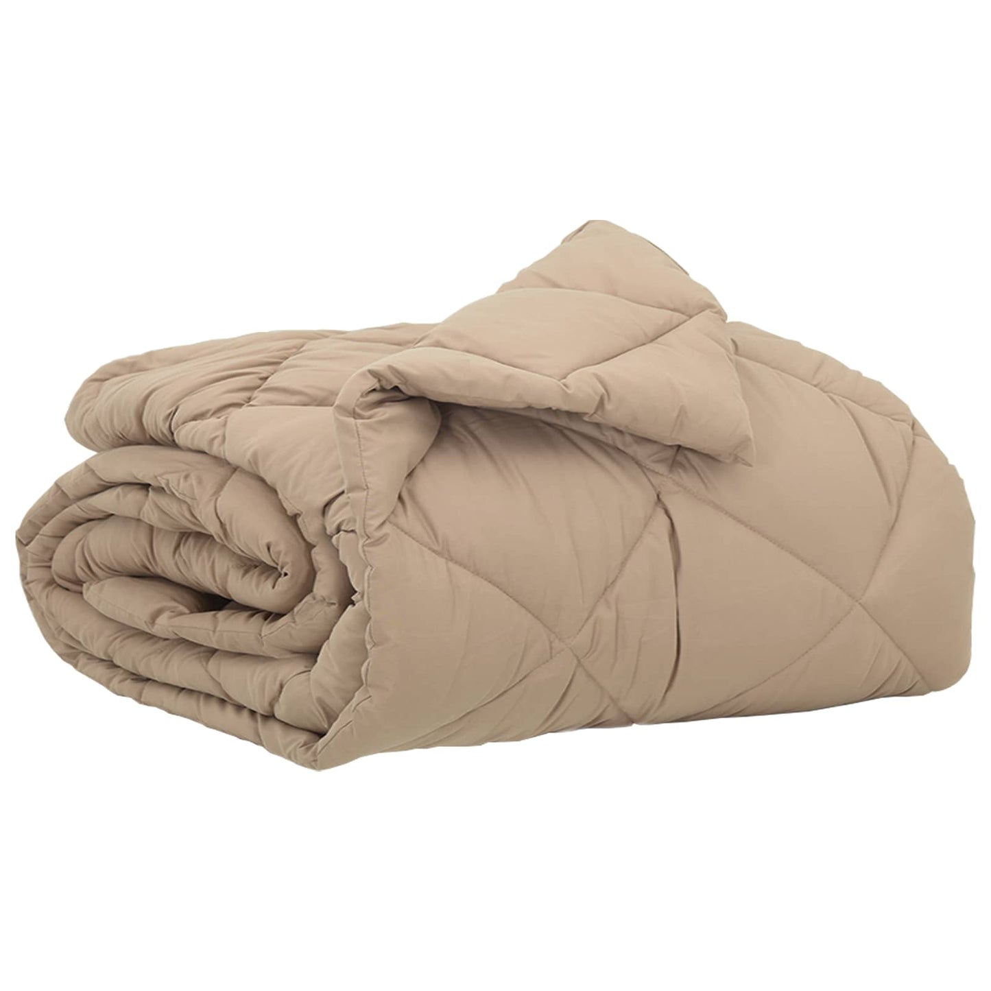 Summer Duvet Taupe 220 x 140 cm Microfiber