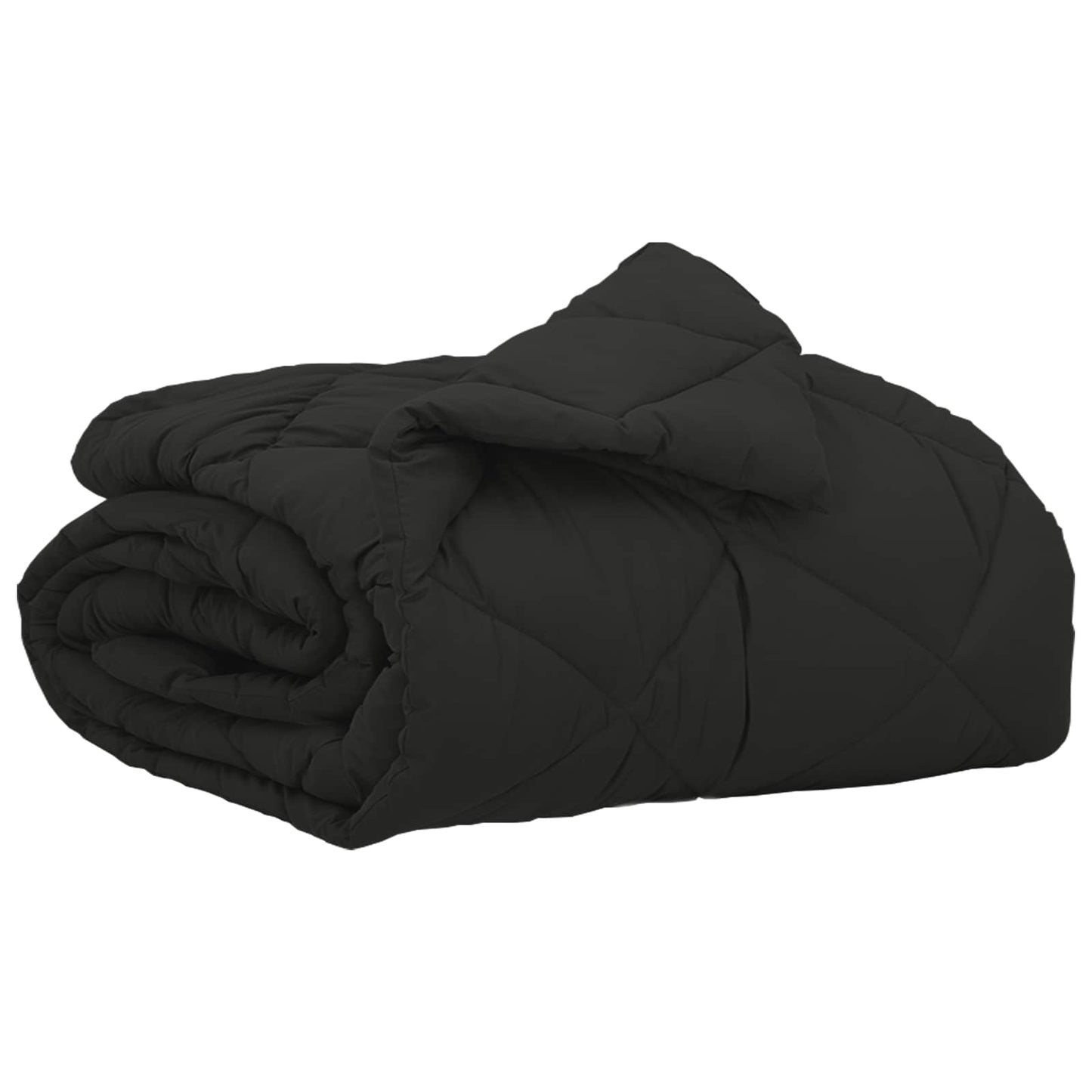 Summer Duvet Black 200 x 135 cm Microfiber