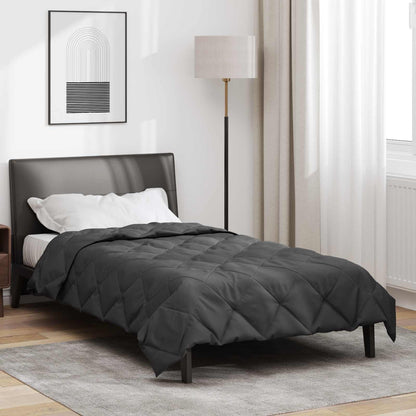 Full Year Duvet Anthracite 140 x 200 cm Microfiber