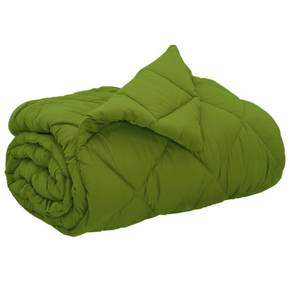 Full Year Duvet Green 220 x 240 cm Microfiber