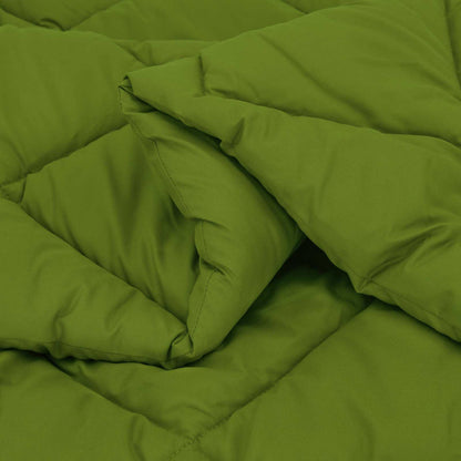 Full Year Duvet Green 240 x 260 cm Microfiber