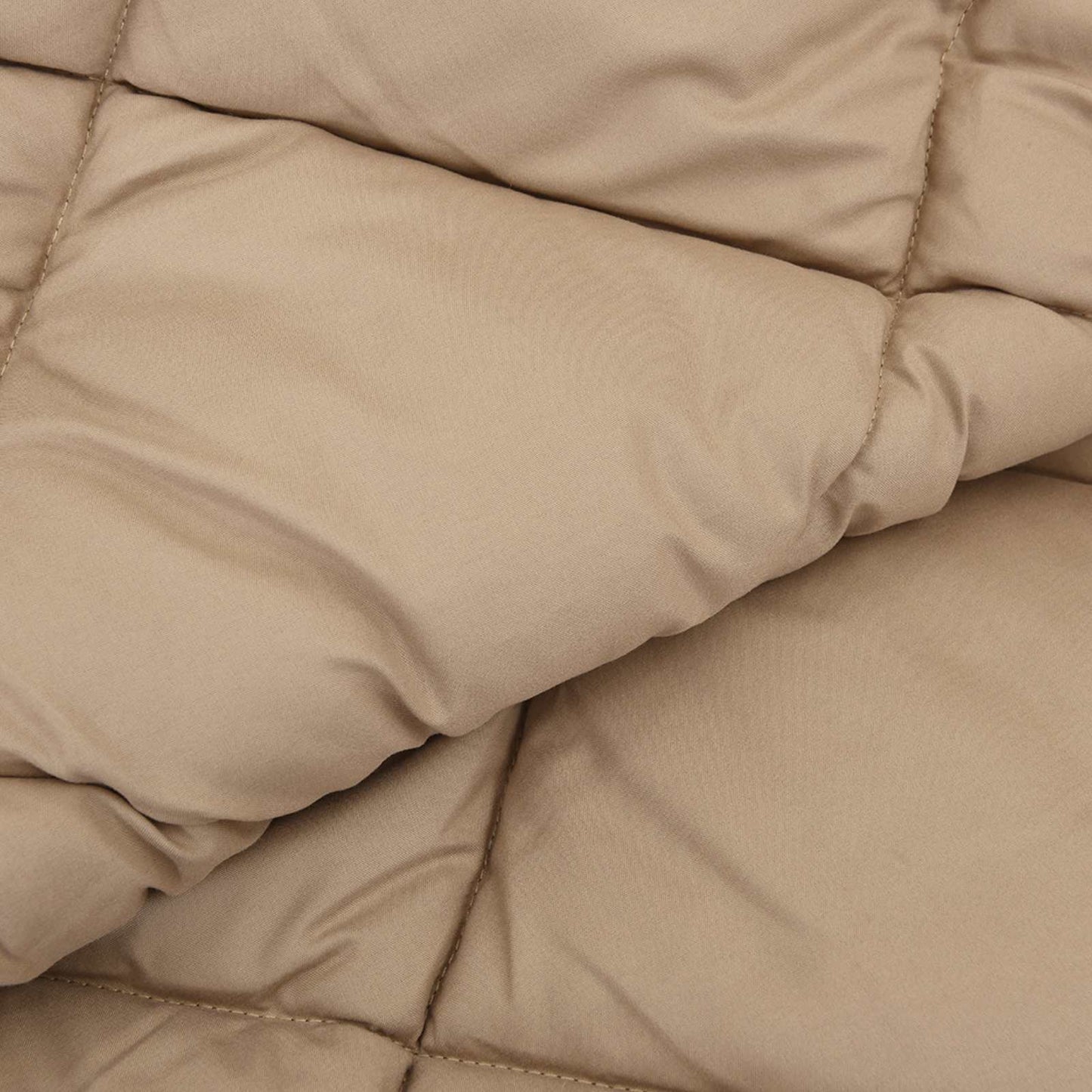 Full Year Duvet Taupe 200 x 200 cm Microfiber