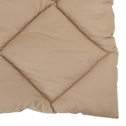 Full Year Duvet Taupe 200 x 200 cm Microfiber