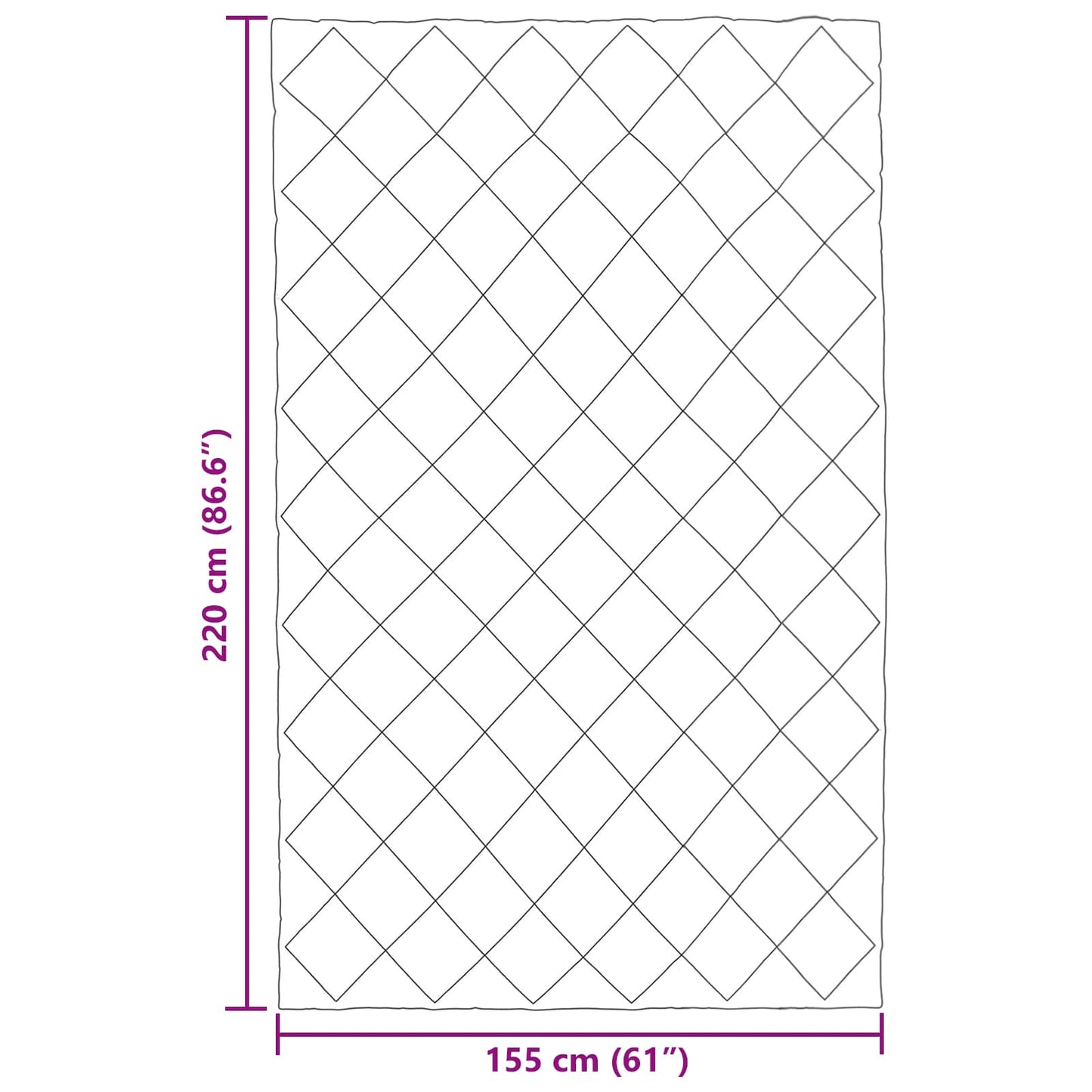 Full Year Duvet Taupe 220 x 155 cm Microfiber