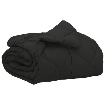 Full Year Duvet Black 135 x 220 cm Microfiber