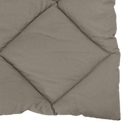Full Year Duvet Light Grey 155 x 220 cm Microfiber