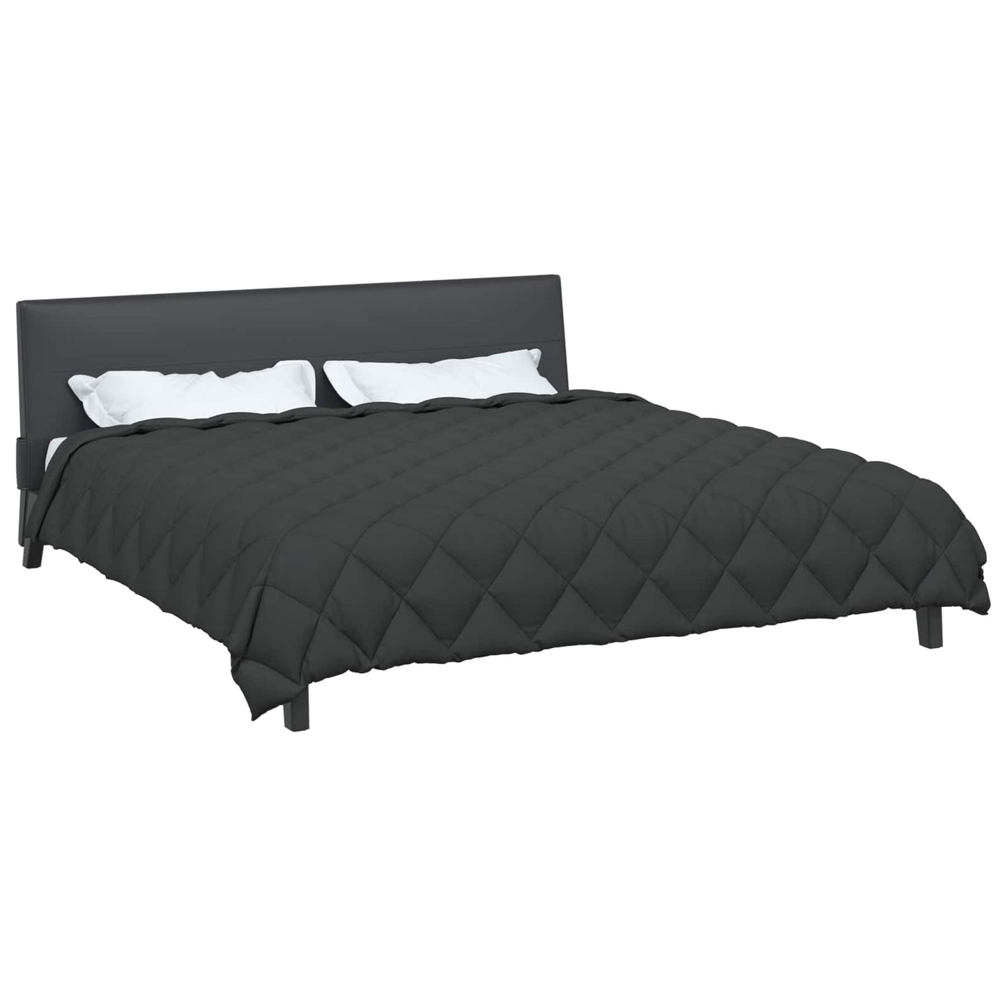 Winter Duvet Anthracite 200 x 220 cm Microfiber