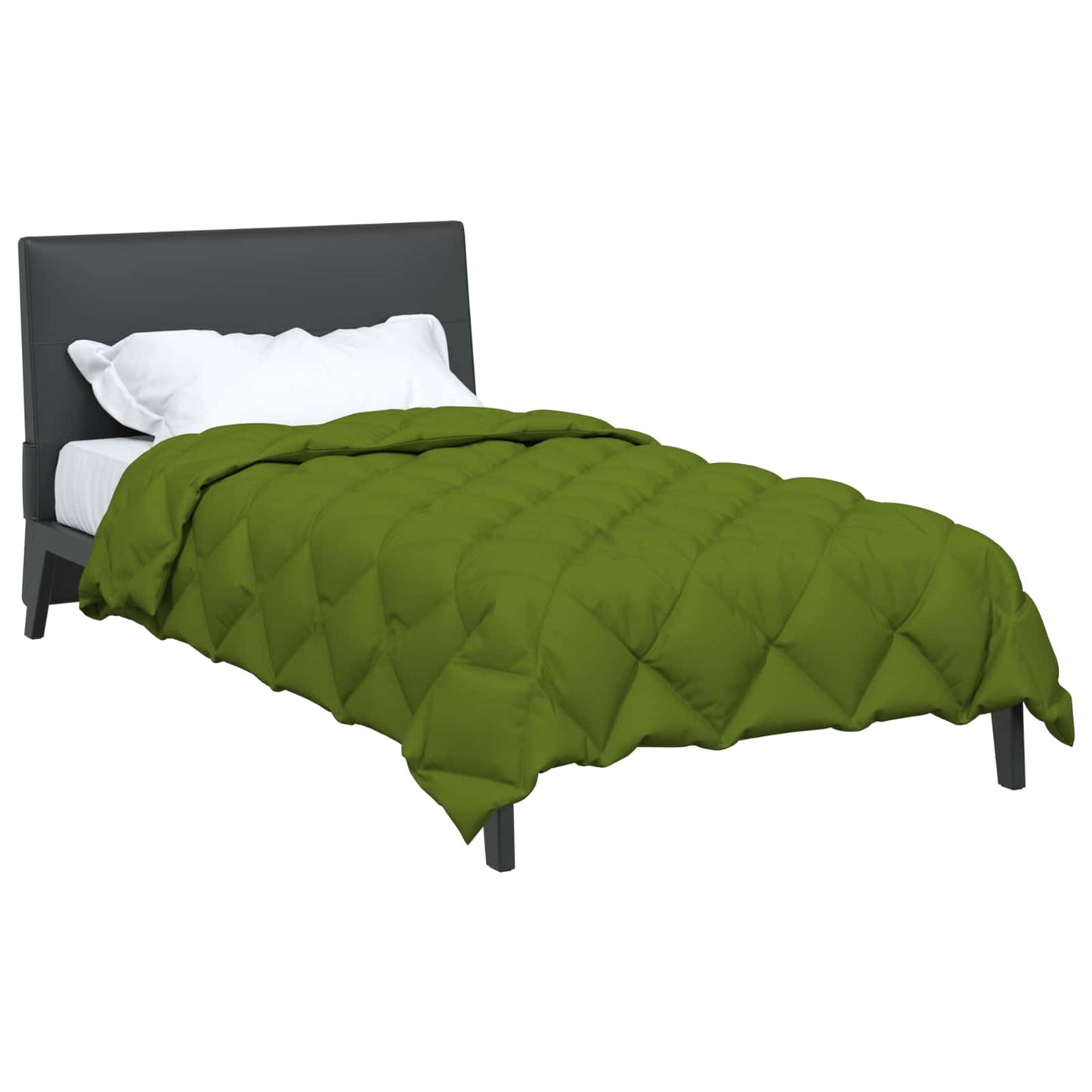 Winter Duvet Green 155 x 220 cm Microfiber