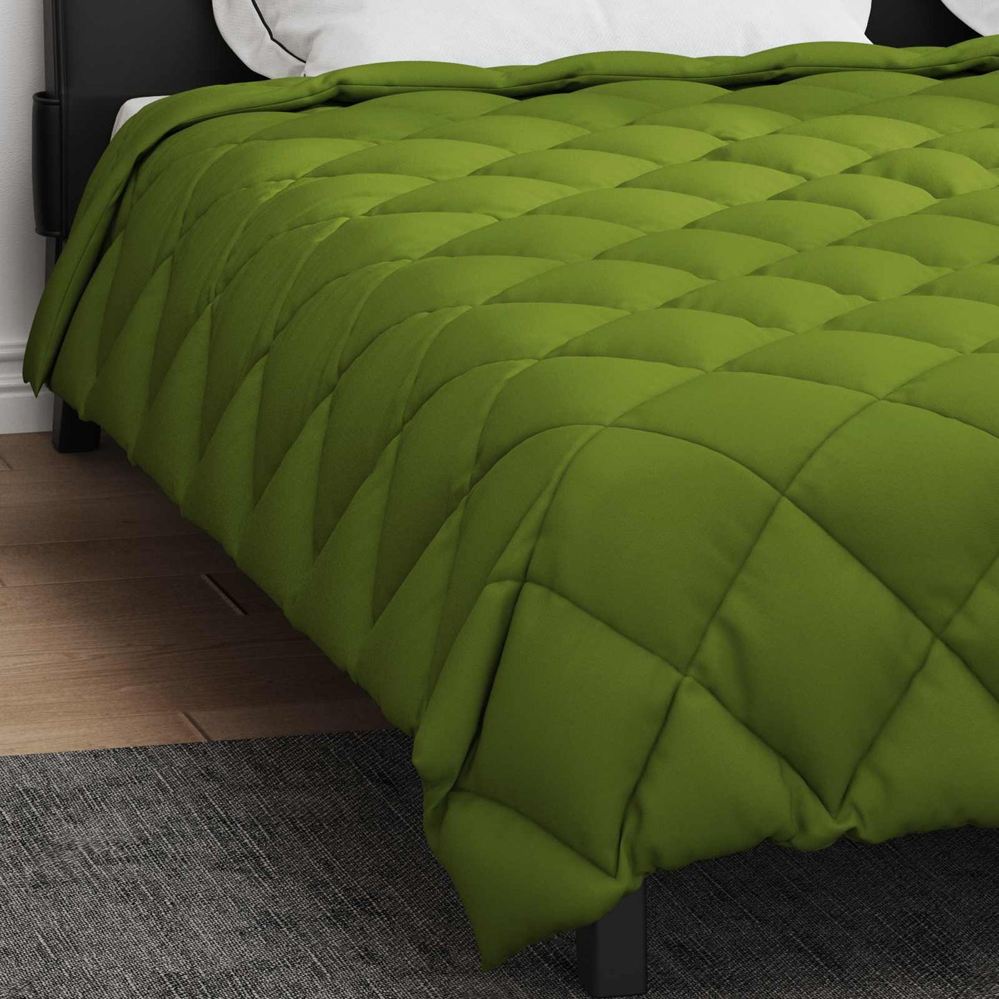Winter Duvet Green 200 x 220 cm Microfiber