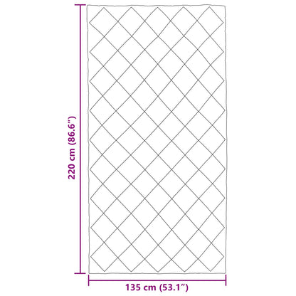 Winter Duvet Black 220 x 135 cm Microfiber