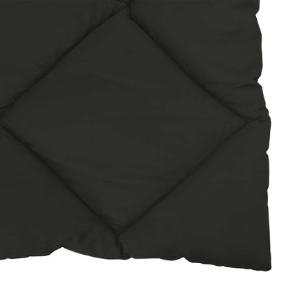 Winter Duvet Black 240 x 260 cm Microfiber