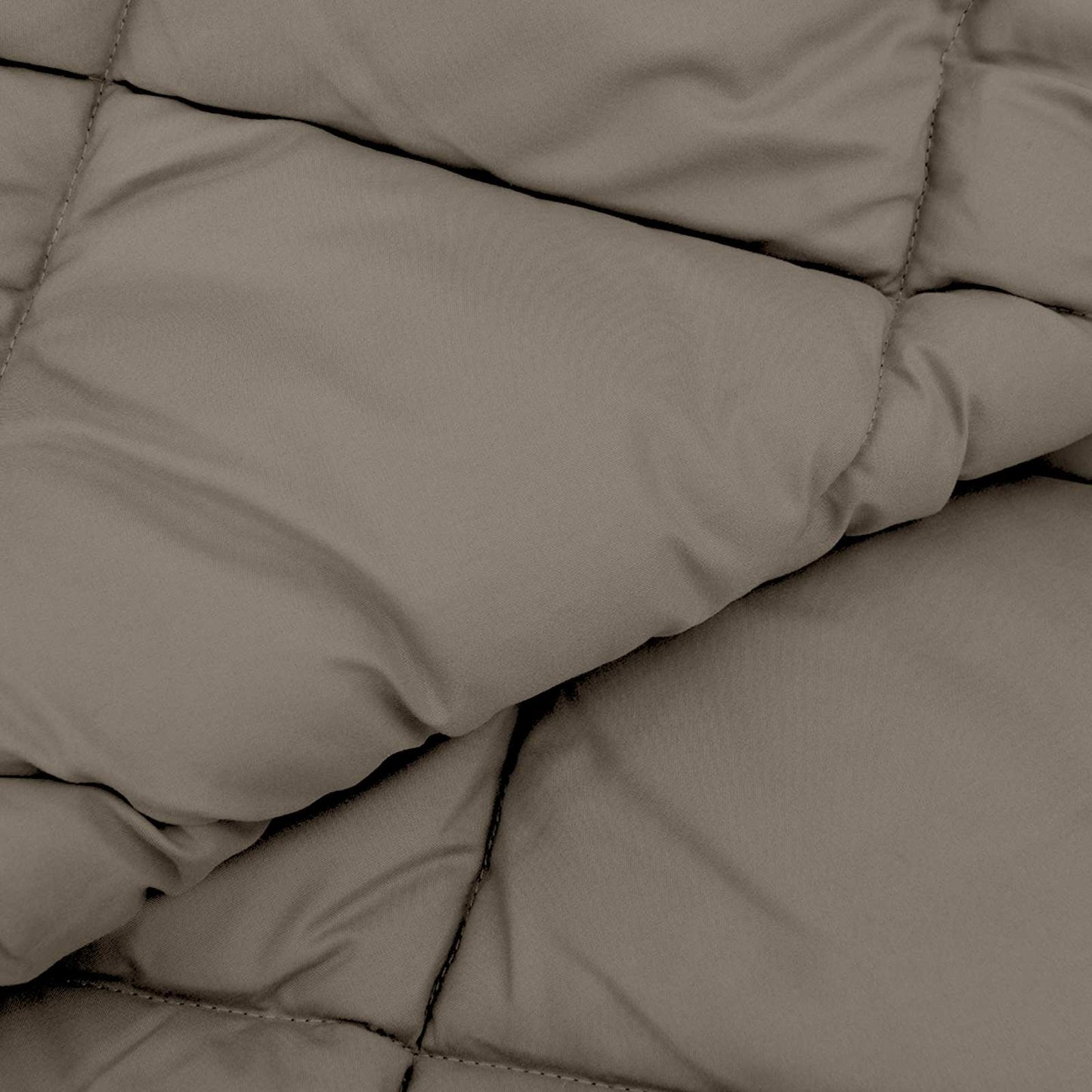 Winter Duvet Light Grey 220 x 260 cm Microfiber