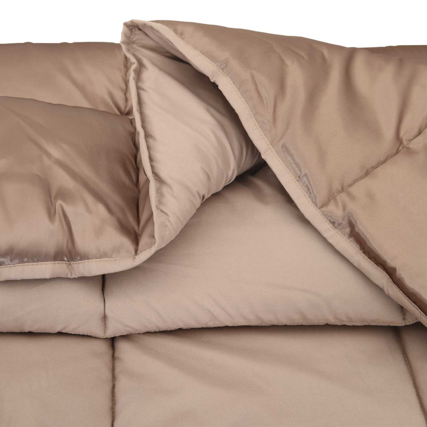 Summer Duvet Gold 220 x 240 cm Satin and Microfiber