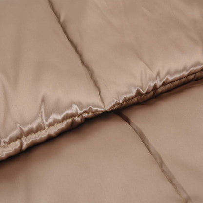 Summer Duvet Gold 220 x 240 cm Satin and Microfiber