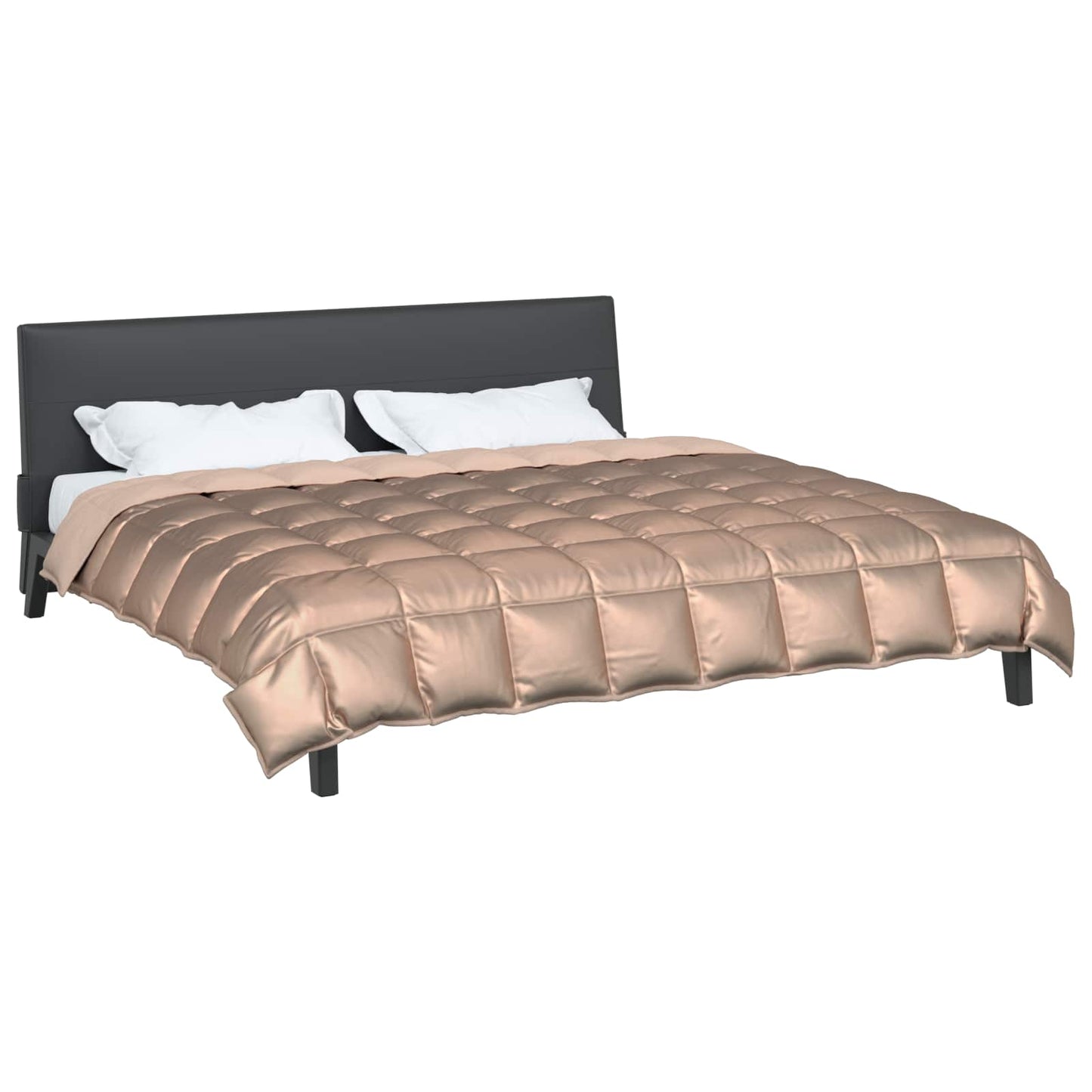 Winter Duvet Gold 200 x 240 cm Satin and Microfiber
