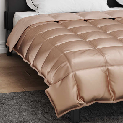 Winter Duvet Gold 220 x 240 cm Satin and Microfiber