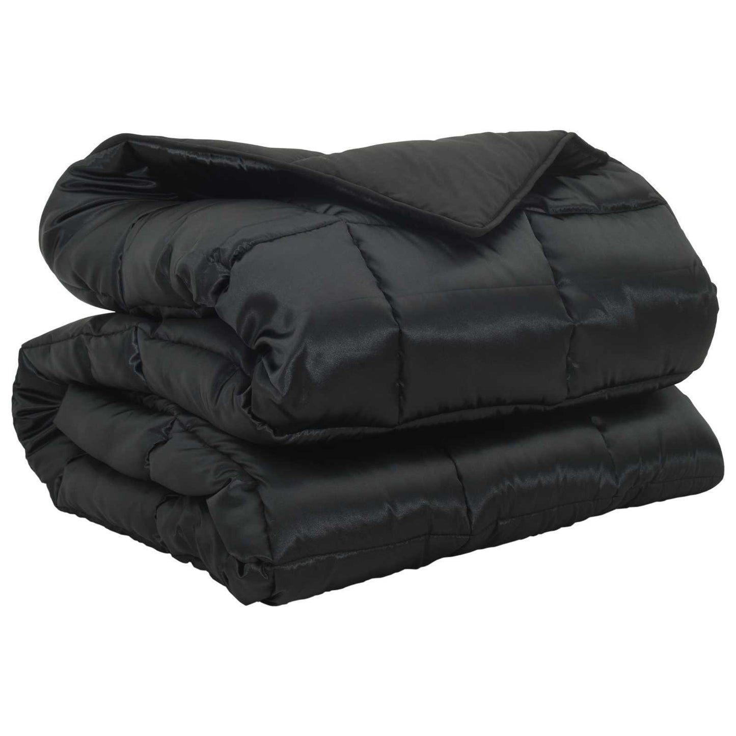Winter Duvet Black 200 x 240 cm Satin and Microfiber