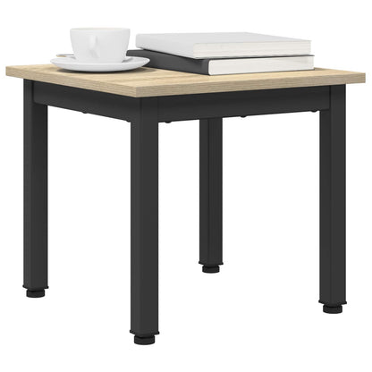 Coffee Table Sonoma 40 x 40 x 36 cm Engineered Wood