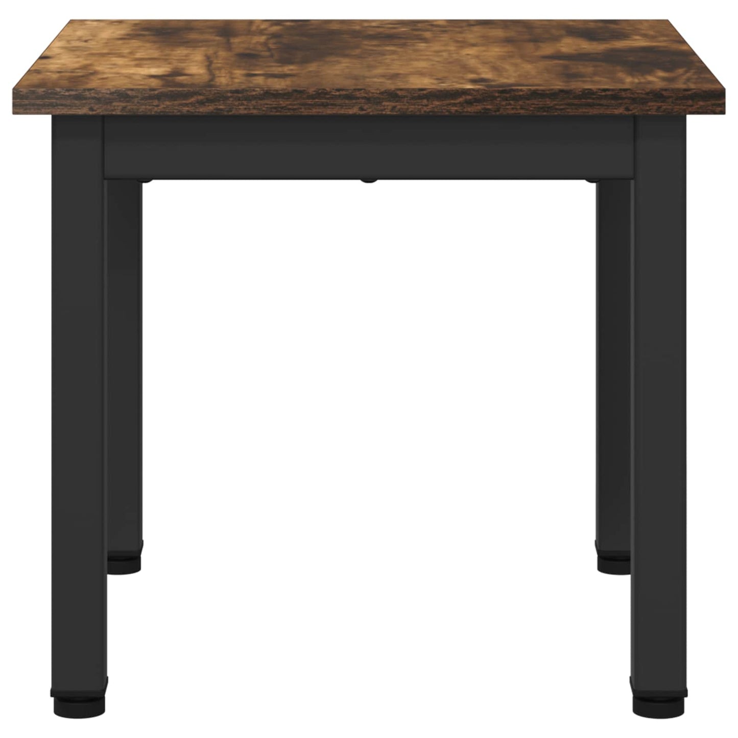 Coffee Table Smoke Oak 40 x 40 x 36 cm Engineered Wood