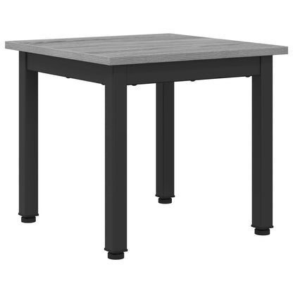 Coffee Table Grey Sonoma 40 x 40 x 36 cm Engineered Wood
