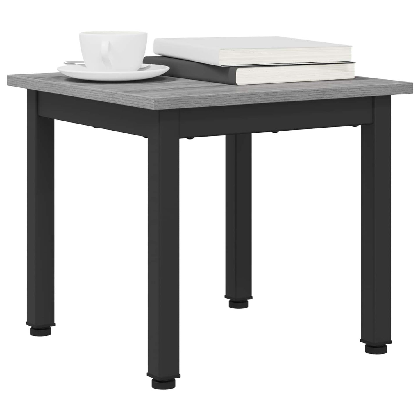 Coffee Table Grey Sonoma 40 x 40 x 36 cm Engineered Wood