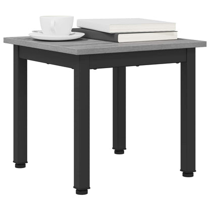 Coffee Table Grey Sonoma 40 x 40 x 36 cm Engineered Wood
