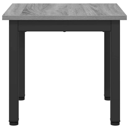 Coffee Table Grey Sonoma 40 x 40 x 36 cm Engineered Wood