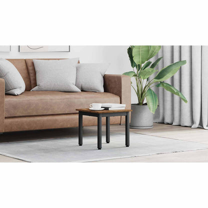 Coffee Table Old Wood 40 x 40 x 36 cm Engineered Wood