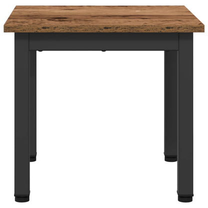 Coffee Table Old Wood 40 x 40 x 36 cm Engineered Wood