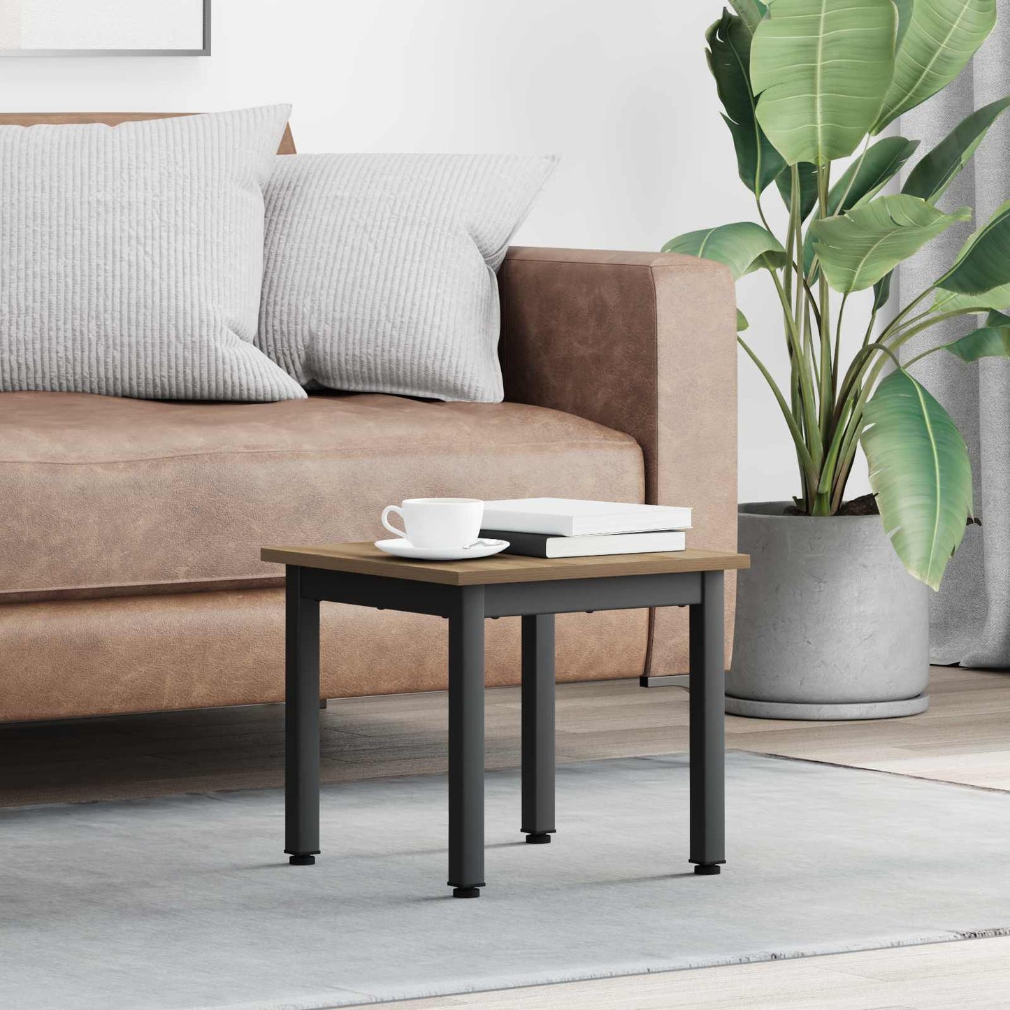 Coffee Table Artisian Oak 40 x 40 x 36 cm Engineered Wood