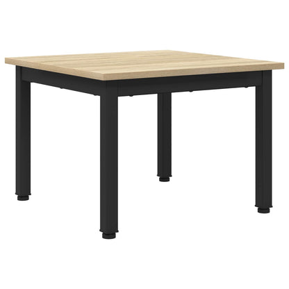 Coffee Table Sonoma 50 x 50 x 36 cm Engineered Wood