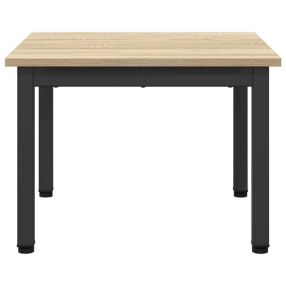 Coffee Table Sonoma 50 x 50 x 36 cm Engineered Wood