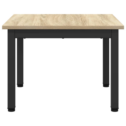 Coffee Table Sonoma 50 x 50 x 36 cm Engineered Wood