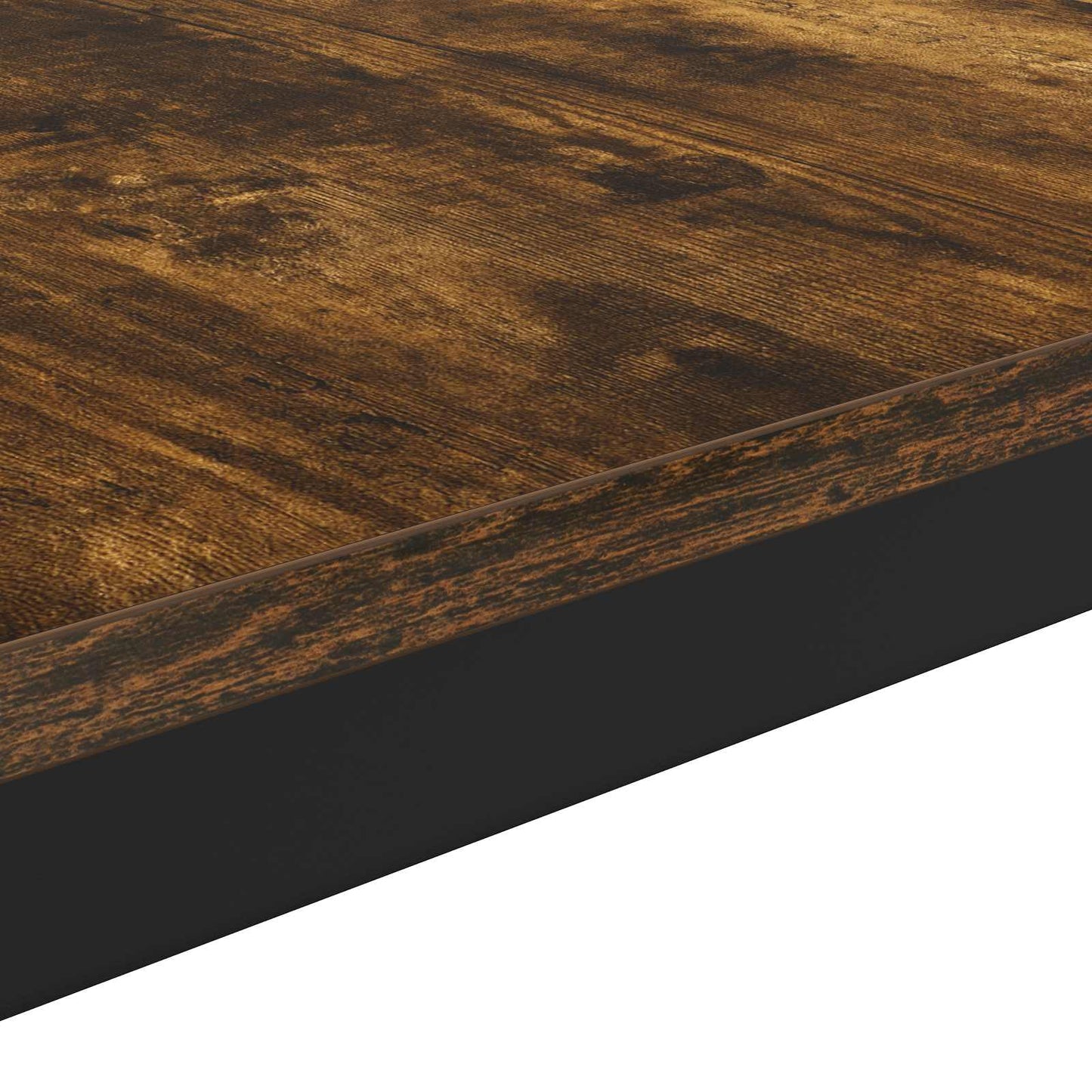 Coffee Table Smoke Oak 50 x 50 x 36 cm Engineered Wood