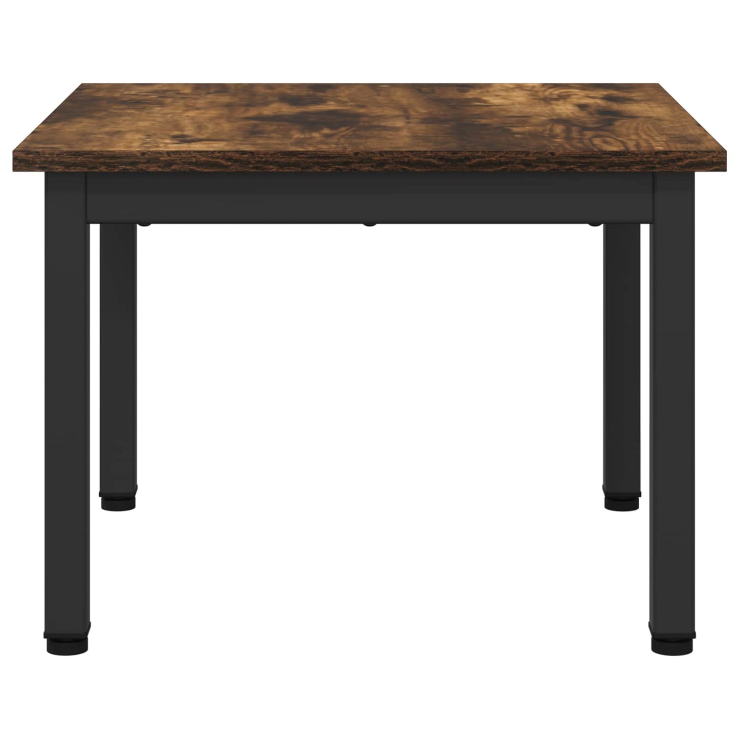 Coffee Table Smoke Oak 50 x 50 x 36 cm Engineered Wood