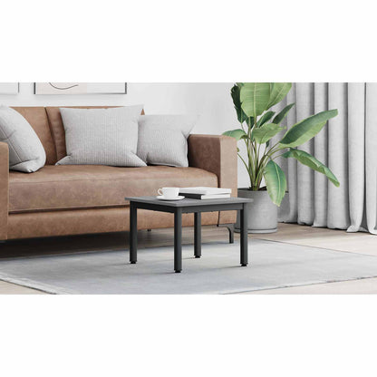 Coffee Table Grey Sonoma 50 x 50 x 36 cm Engineered Wood