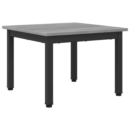 Coffee Table Grey Sonoma 50 x 50 x 36 cm Engineered Wood