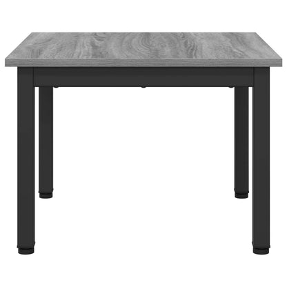 Coffee Table Grey Sonoma 50 x 50 x 36 cm Engineered Wood