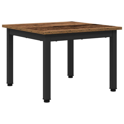 Coffee Table Old Wood 50 x 50 x 36 cm Engineered Wood