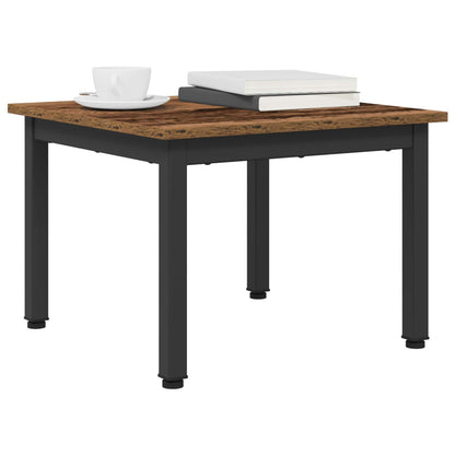 Coffee Table Old Wood 50 x 50 x 36 cm Engineered Wood