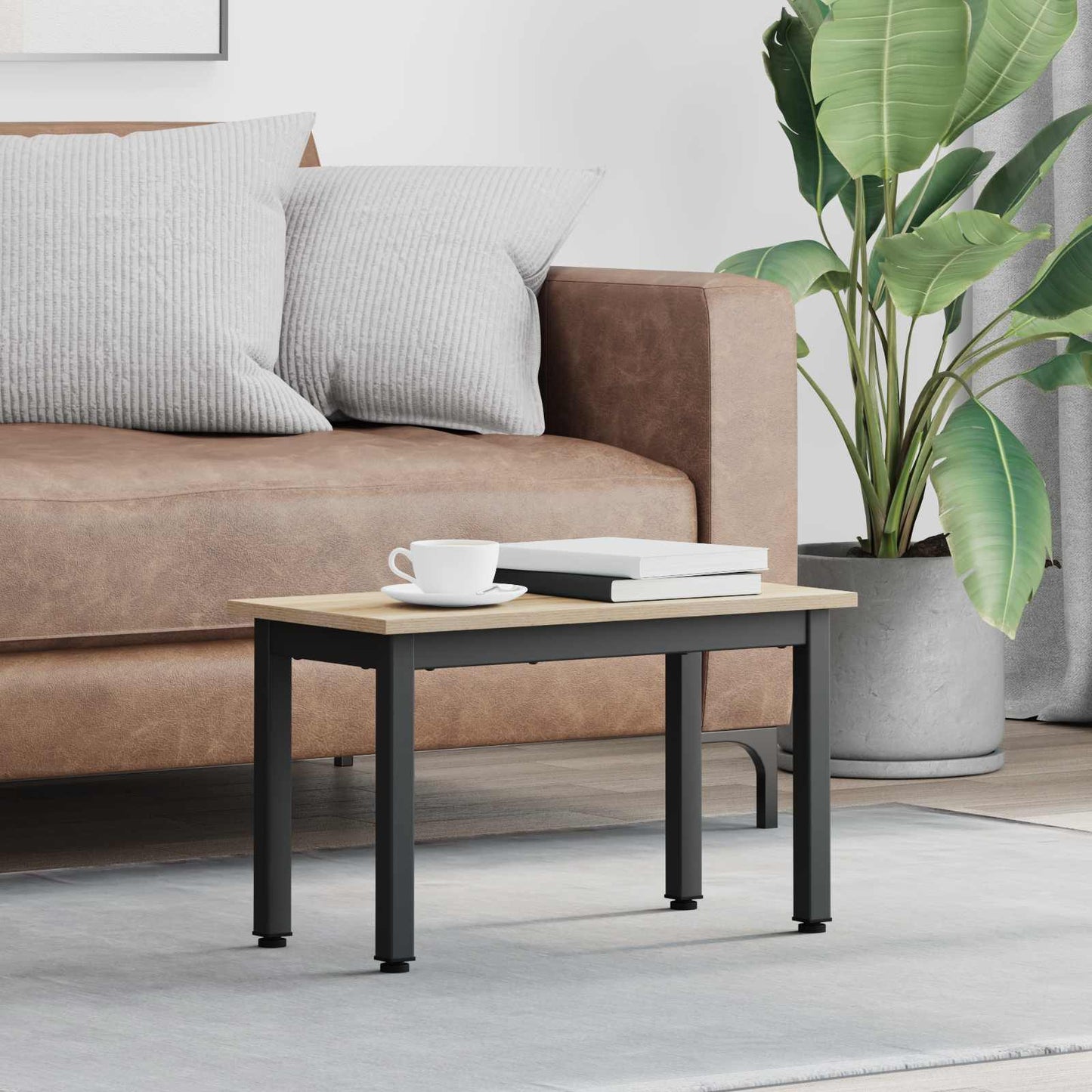 Coffee Table Sonoma 60 x 30 x 36 cm Engineered Wood