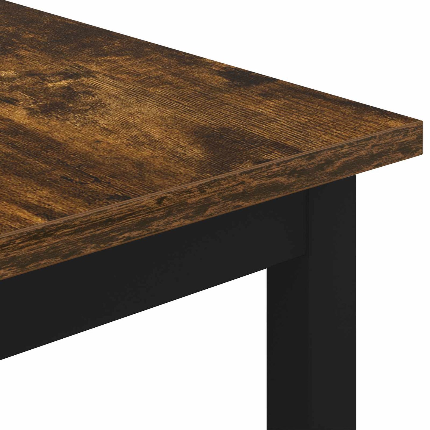 Coffee Table Smoke Oak 60 x 30 x 36 cm Engineered Wood