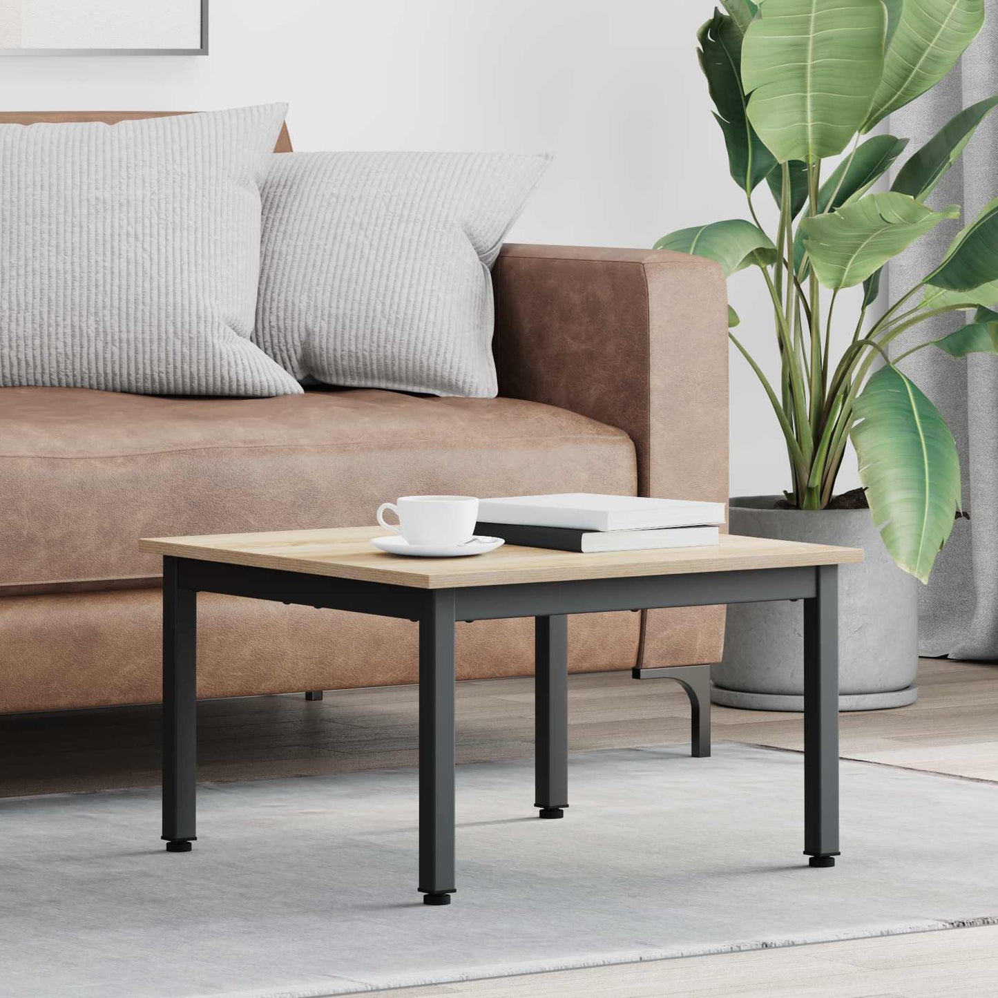 Coffee Table Sonoma 60 x 60 x 36 cm Engineered Wood