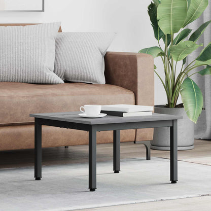 Coffee Table Grey Sonoma 60 x 60 x 36 cm Engineered Wood