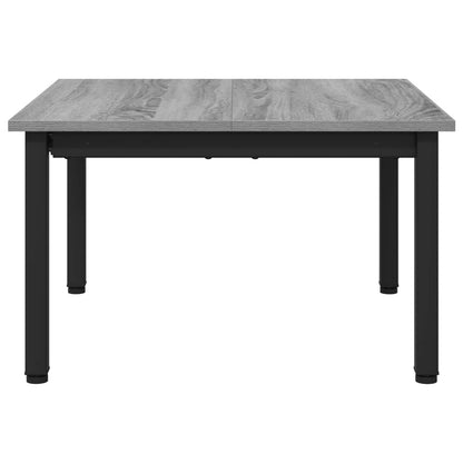 Coffee Table Grey Sonoma 60 x 60 x 36 cm Engineered Wood