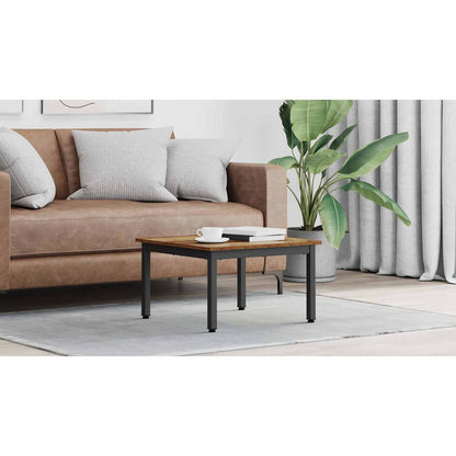 Coffee Table Old Wood 60 x 60 x 36 cm Engineered Wood